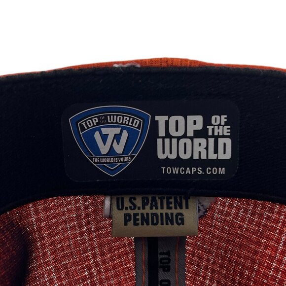 Clemson Tigers Baseball Hat Men OSFA Top of the World Memory Fit New Without Tag - Picture 9 of 9